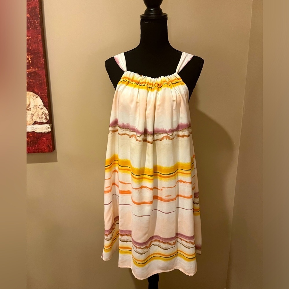 Nine West Trapeze Mini Swing Dress, size Small